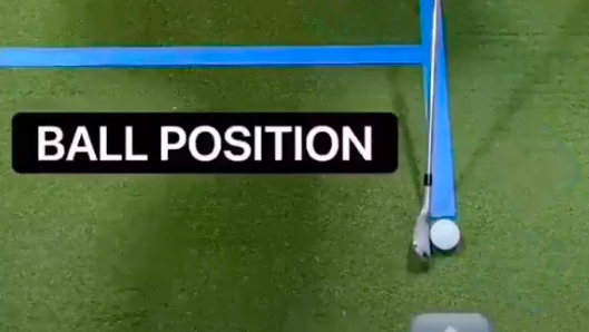 Perfect your ball position with these GREAT GOLF TIPS guide